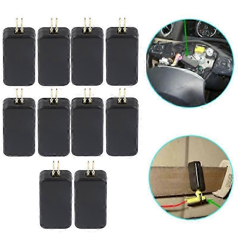 10PCS Car Air Bag Scan Resistance Tool Auto Airbag Simulator Emulator SRS Resistor Fault Scan Inspection Diagnostic Tools