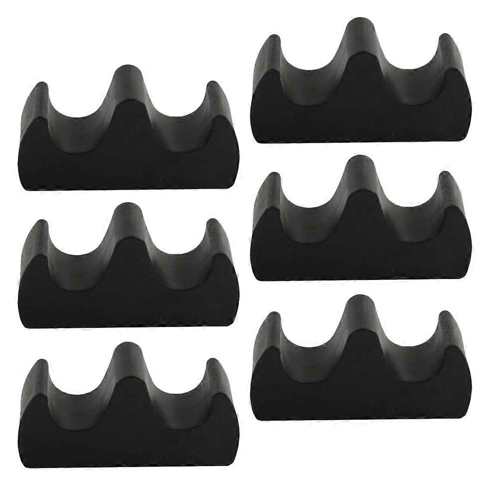 Plastic Calligraphy Brush Pen Holder for Practical Use 6Pcs