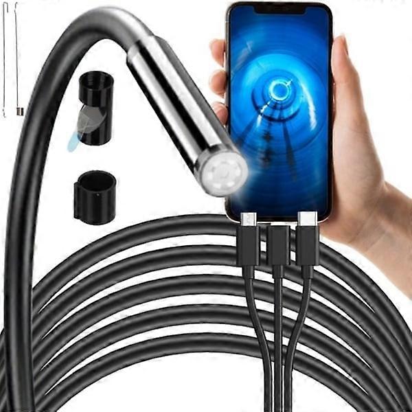 Inspection Camera for Mobile Phone & PC / USB Endoscope - 2m