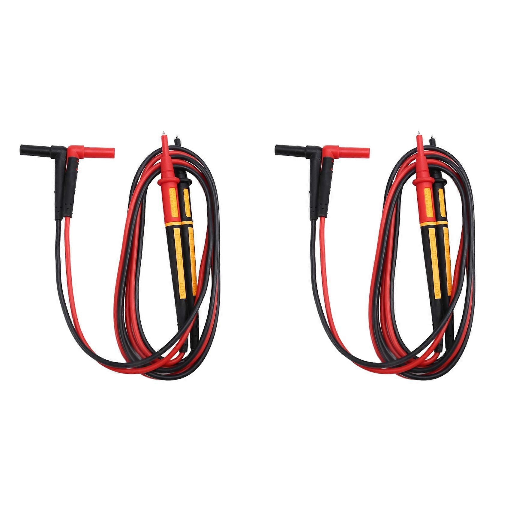 2X for Fluke TL175 TwistGuard Test Leads Multimeter Clampmeter Test Lead Set Replacement and Maintenance