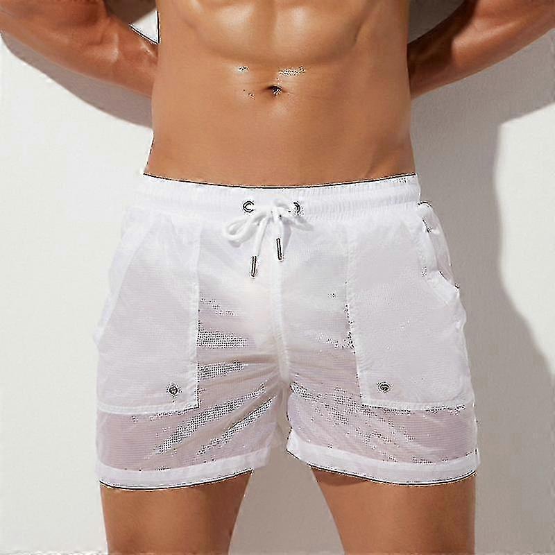 Bañador para hombre - Bañador transparente, bermudas