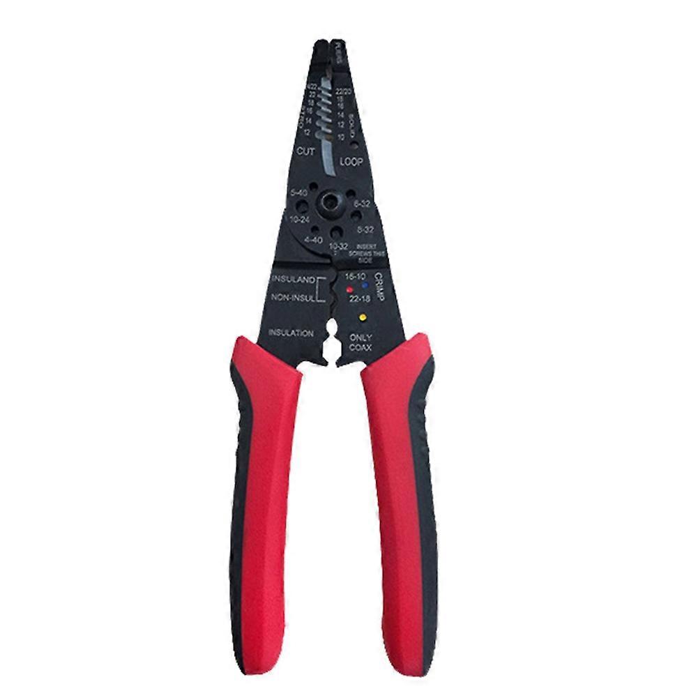 Multi-Function Pliers Automatic Wire Stripper Manual Crimping Pliers Professional Wire Stripping Tool Crimper Cutter