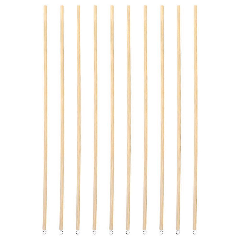 Hand Puppet Control Rod for Shadow Puppets 10Pcs Wooden Craft Manipulation Sticks