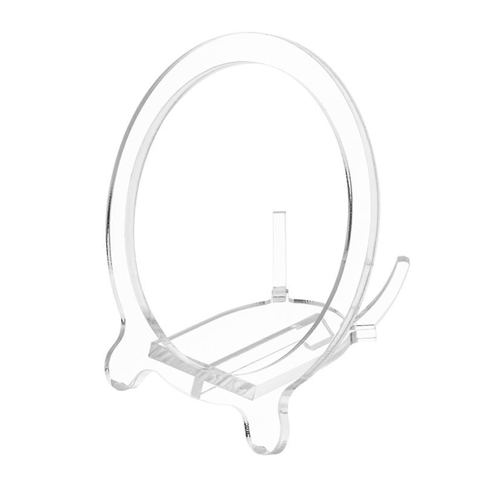 Desktop Acrylic Stand For Voice Assistant Anti Slip Risers Stable Holder Clear Acrylic Material