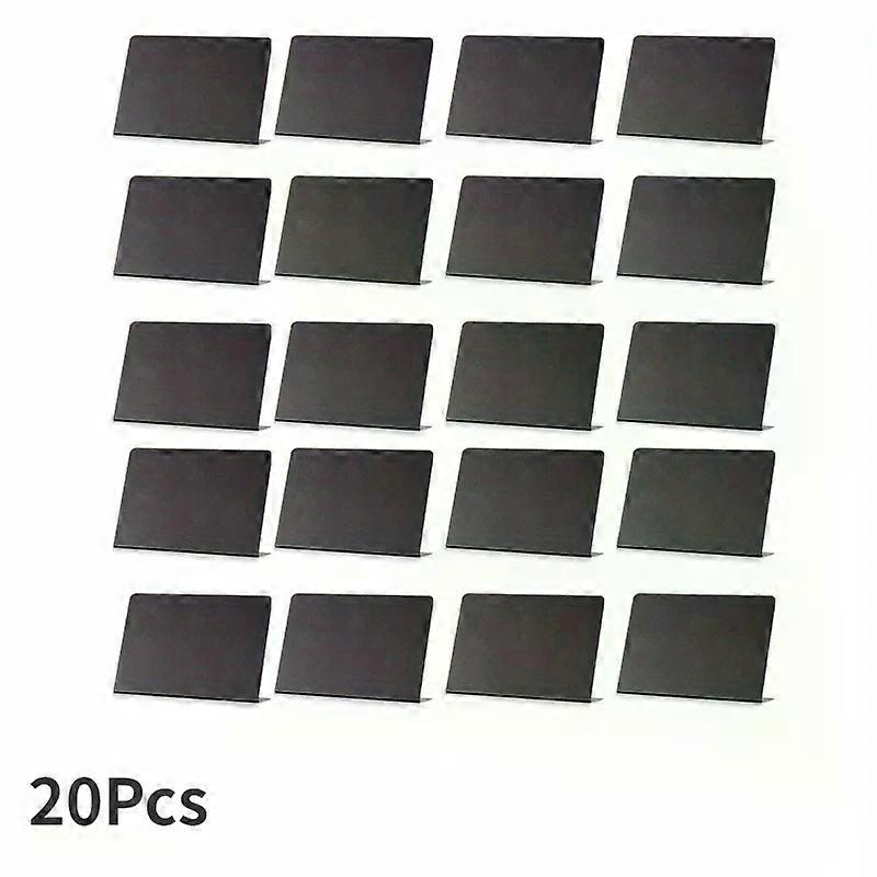 Mini tableau noir pour messages, panneaux noirs, signalisation de mariage, notes de cuisine, m��mo alimentaire, 20 pi��ces