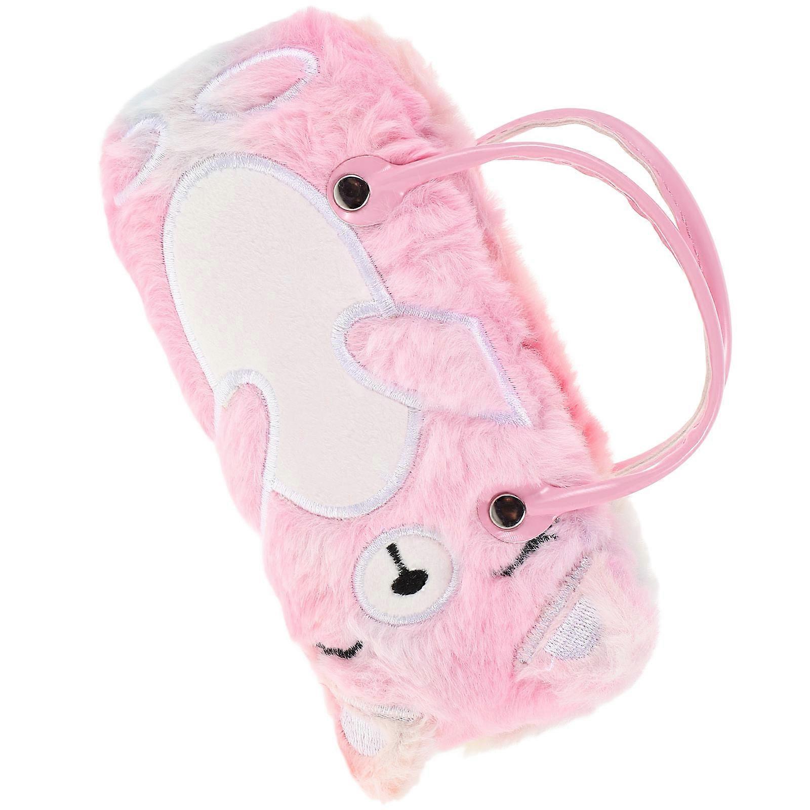 Case for Women Plush Hard Eyeglass Case 5Pcs Pack