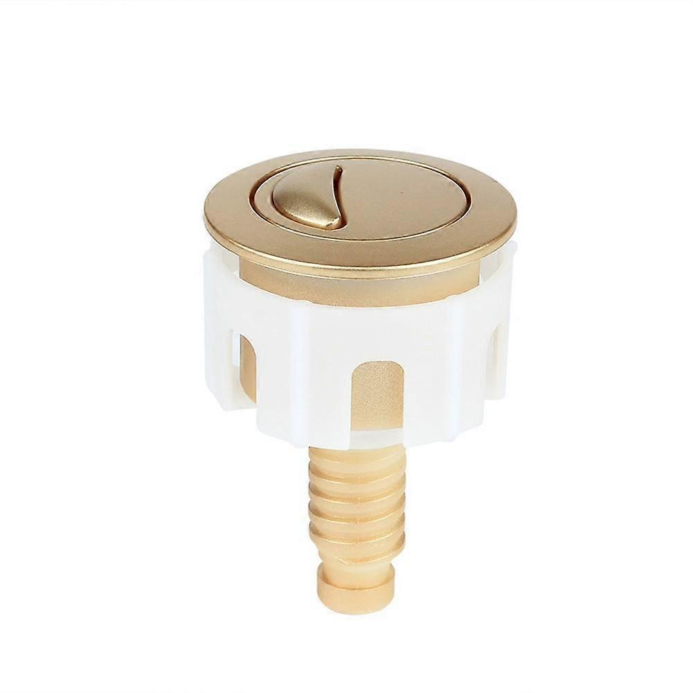 Sophisticated Gold Toilet Flush Button Designed for Long Lasting Use
