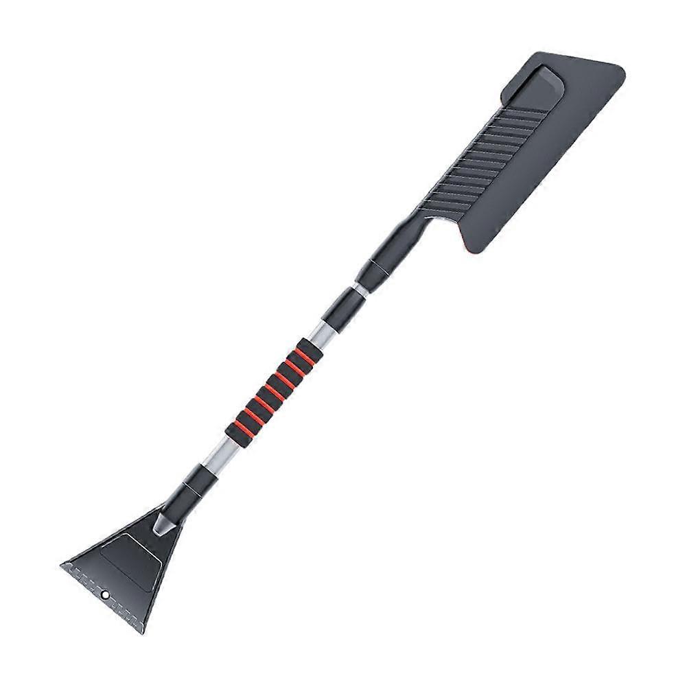 Car Snow Brush and Windshield Ice Scraper with Scratch Head, Extendable Reach, Detachable for Winter
