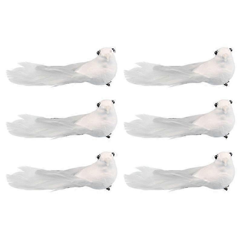 6pcs Simulation Pigeon-c
