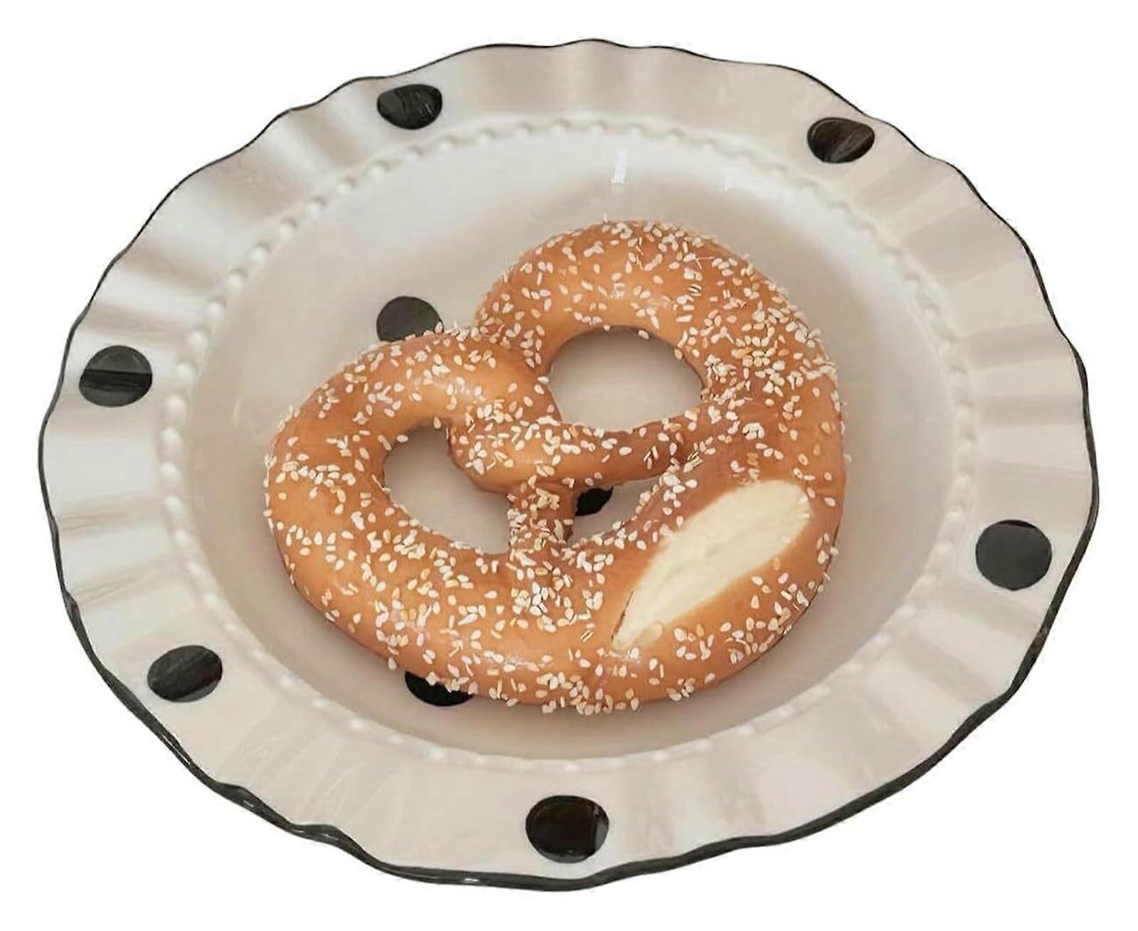 Ceramic Dinnerware Set 9 Inch Serving Bowls with Handles Microwave Dishwasher Safe Scratch Resistant