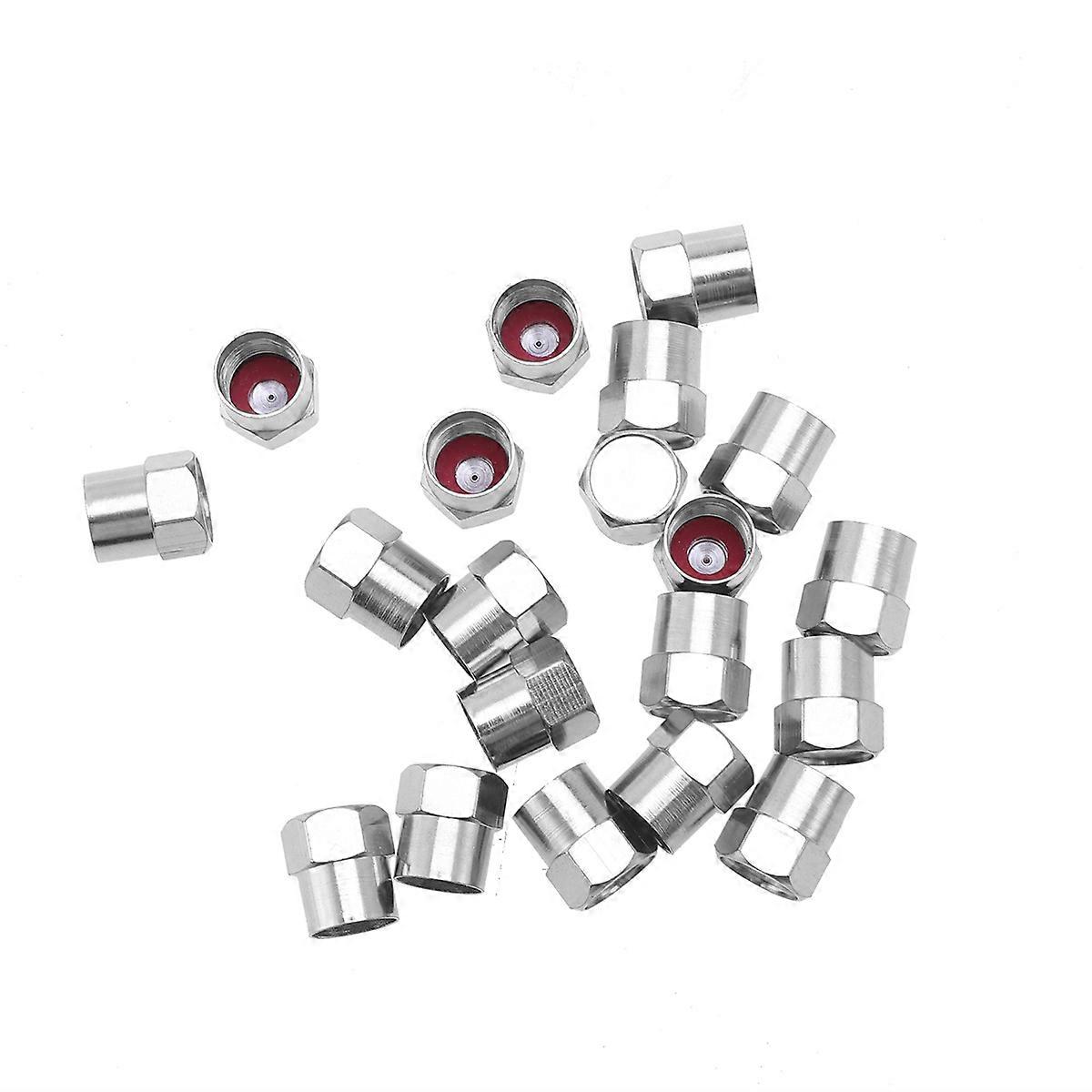 Auto Caps Half Hexagon Tyre Valve Stem Protectors 60Pcs Set