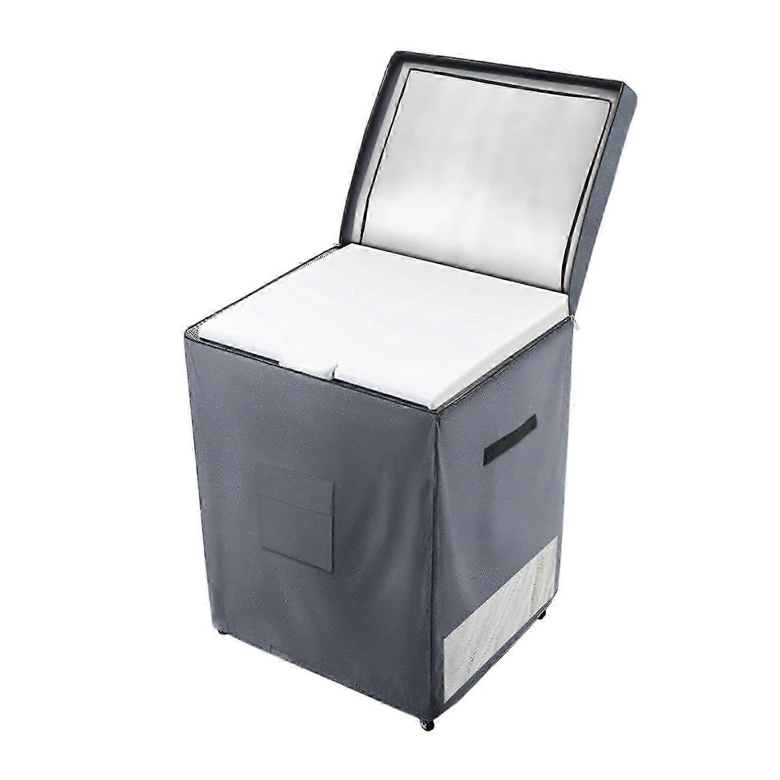 Waterproof Chest Freezer Cover Outdoor Chest Freezer Outdoor Chest Freezer Cover Refrigerator Cover Gray