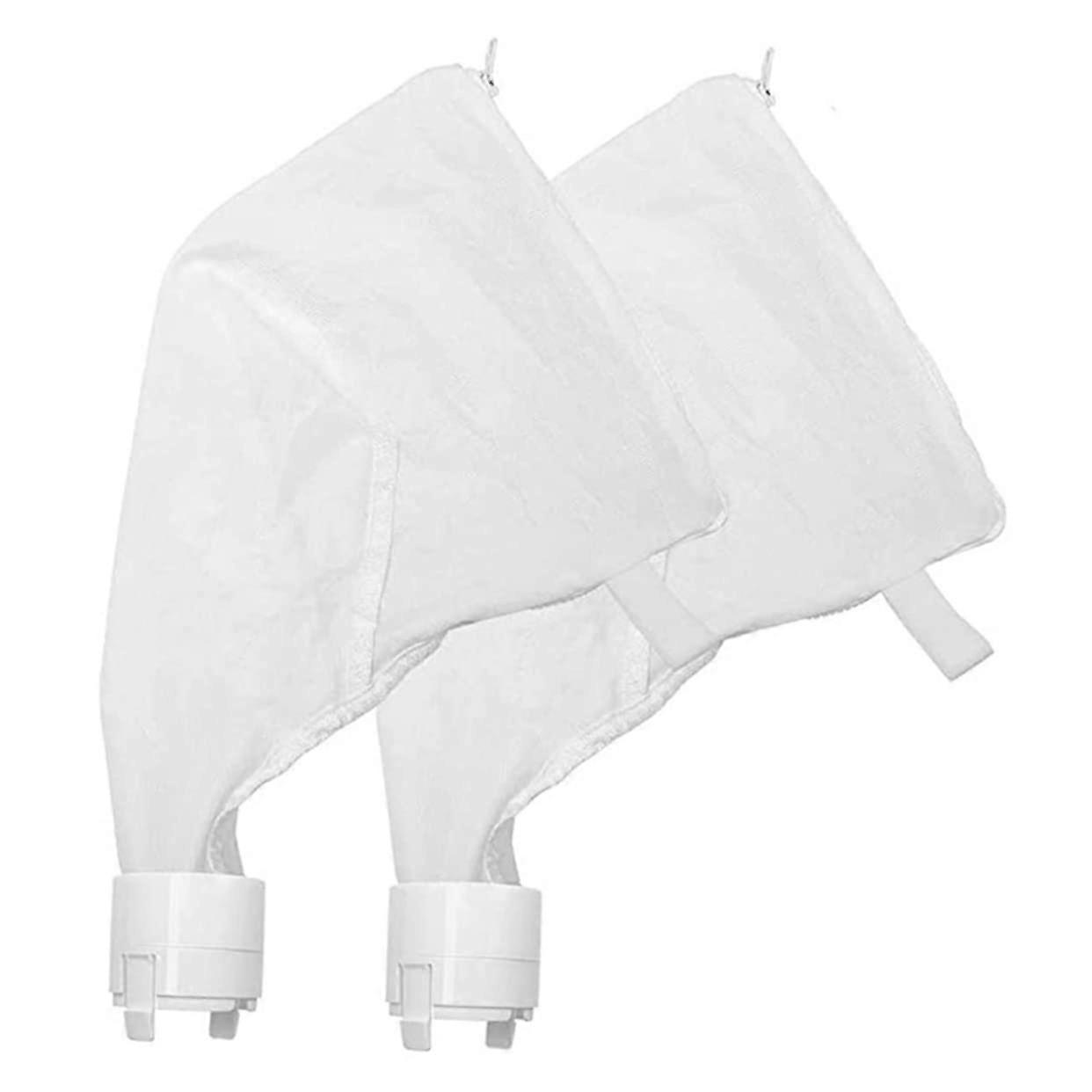 Pool Filter Bags 2pcs Zipper Pool Cleaner Replacement for 360/380 Reusable Durable Design