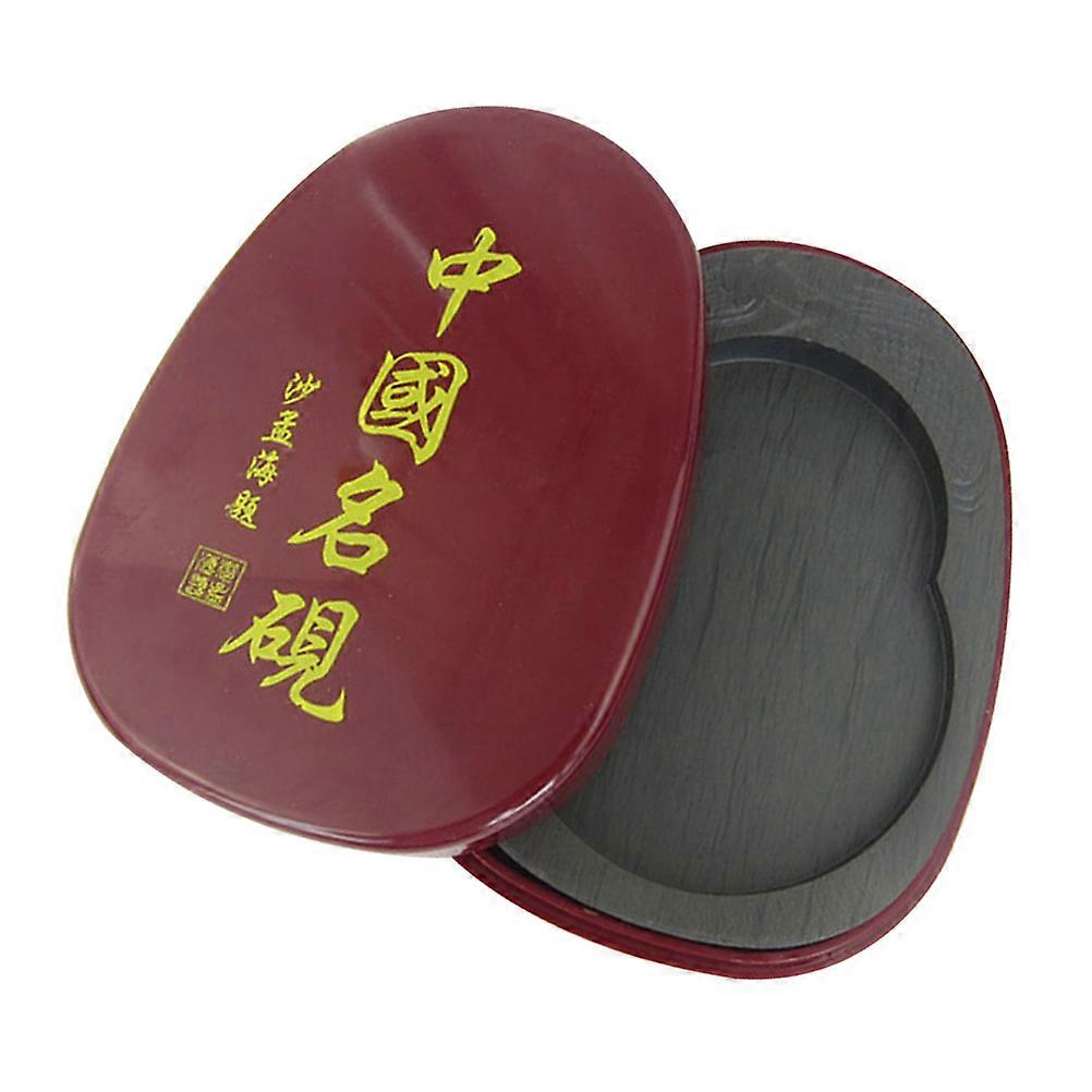 Ink Preparation Chinese Calligraphy Inkslab Assorted Color 8 Inch Stone 1Set