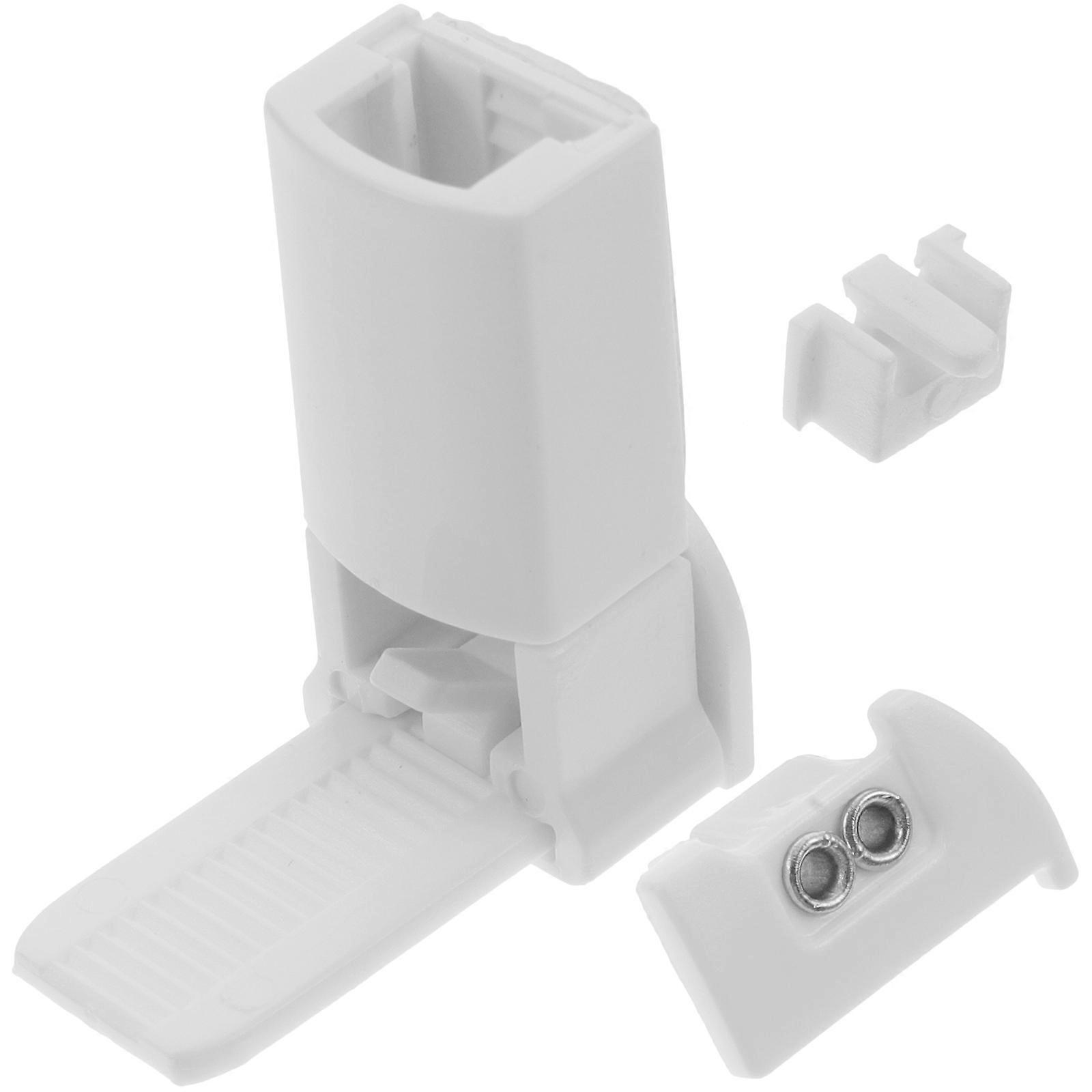 Blind Repair Pleated Blind Replacement Parts Home Use Rectangular Simple Design White 4x2cm Material 1 Set