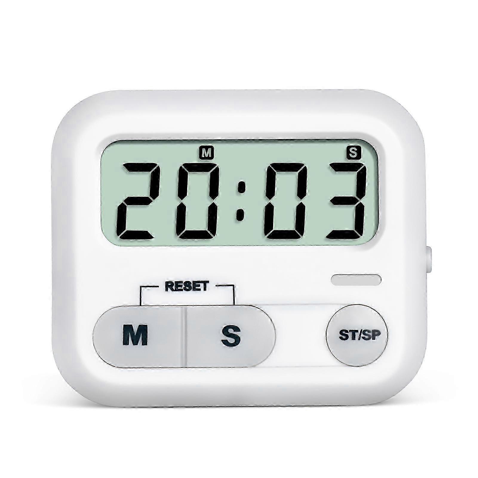 25-26 Digital Productivity Timer Visual Count UpDown Function Magnetic Clock with Stand and Large LED