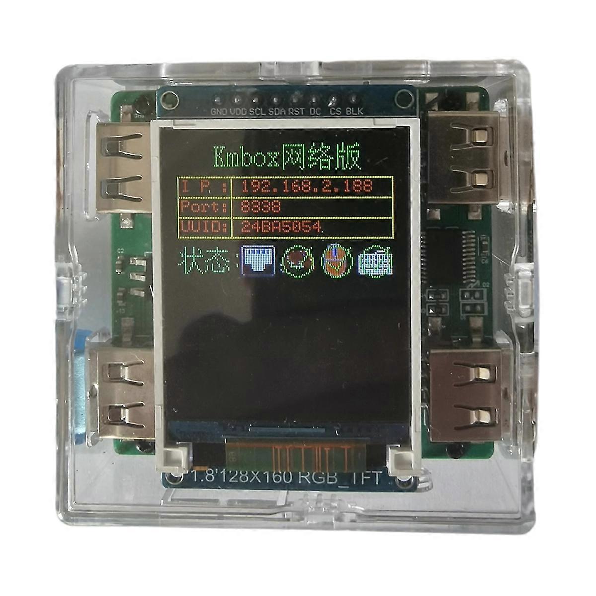 New KMbox Net Network Keyboard and Mouse Controller AI/DMA Single Machine Dual Controller USB Converter