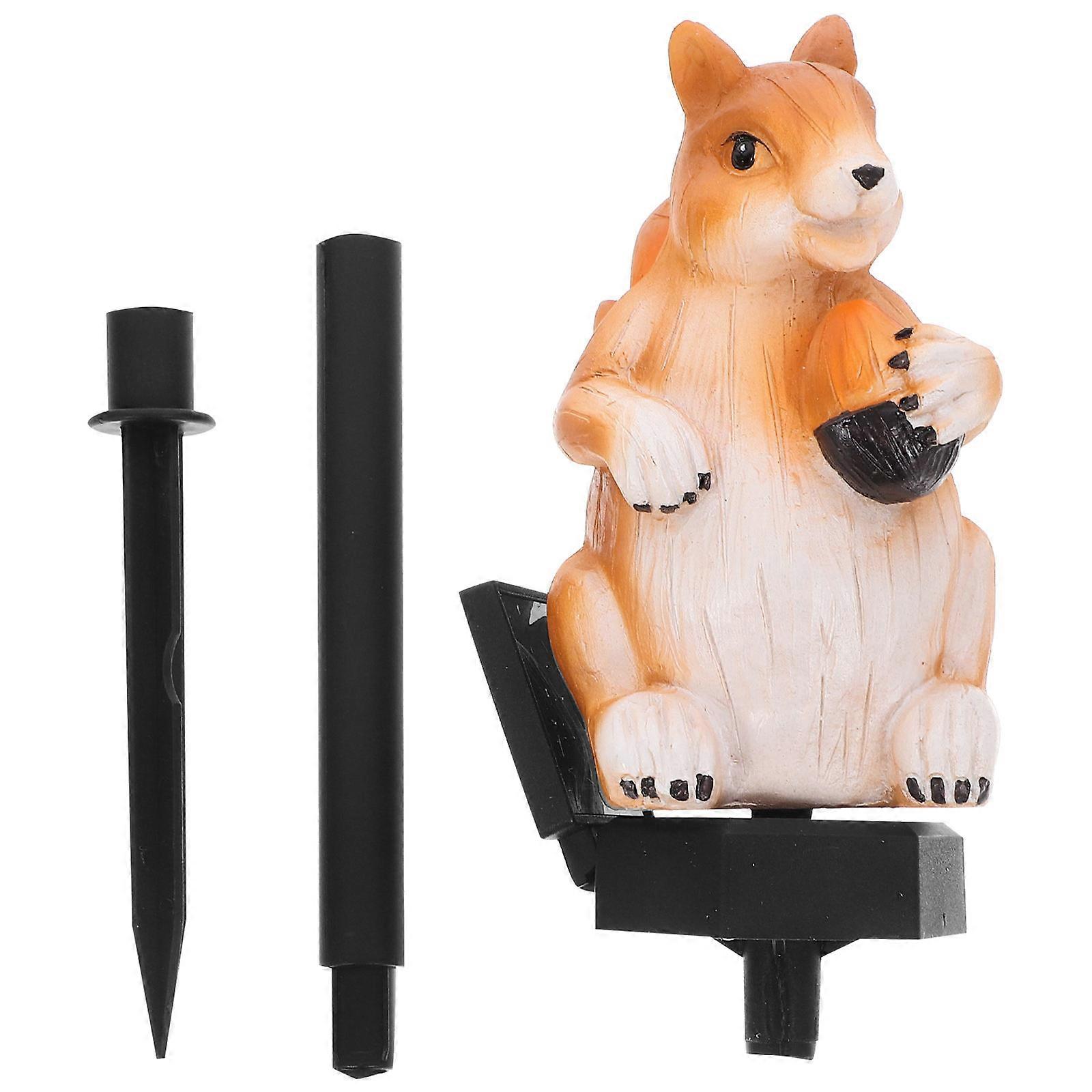 2pcs Garden Squirrel Cuttings Water Proof Set Acrylic
