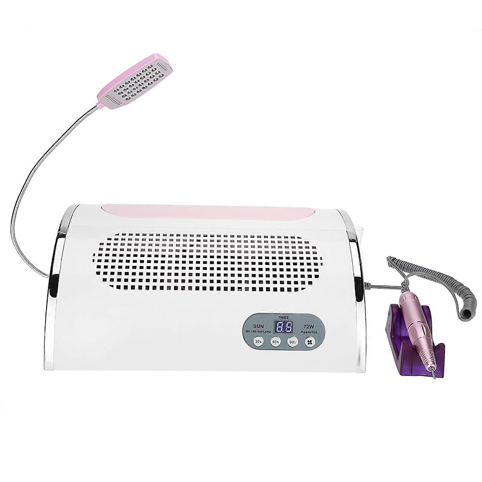 Professional Nail Drill Machine with Digital Speed Display for Manicure and Pedicure US Plug