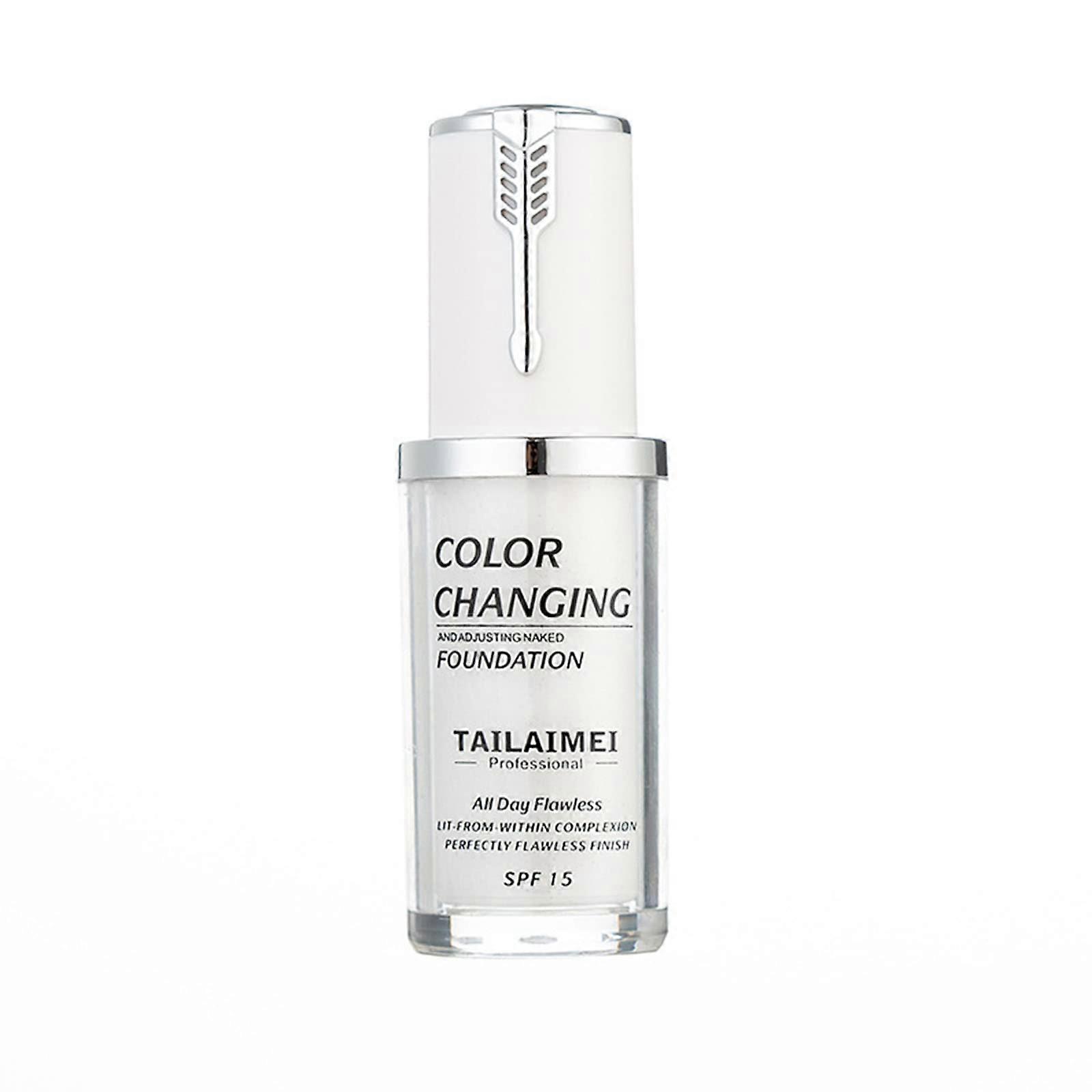 Colour Changing Foundation with SPF 15, Lightweight Tinted Moisturizer for Natural Glow