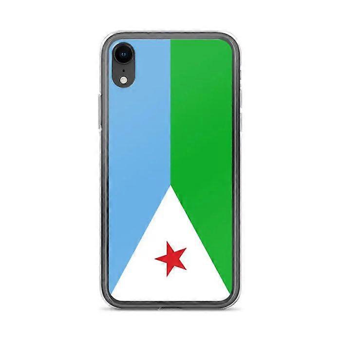 Phone Case – Djibouti Flag – Compatible with iPhone XR – Soft Case – Durable and Shockproof – Silicone - Pixelforma