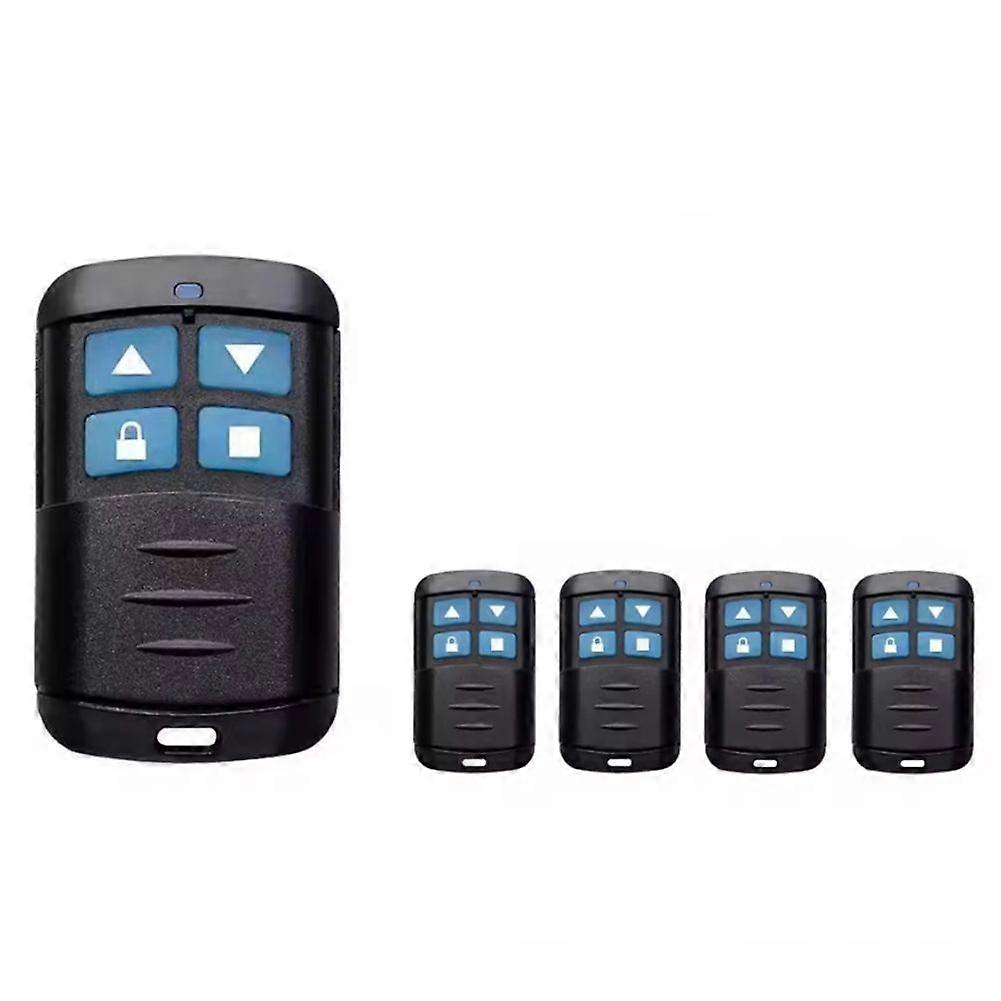 433Mhz Cloning Duplicator Key Garage Gate Door Opener Remote Control Clone Learning Code Cloning Code 5pcs