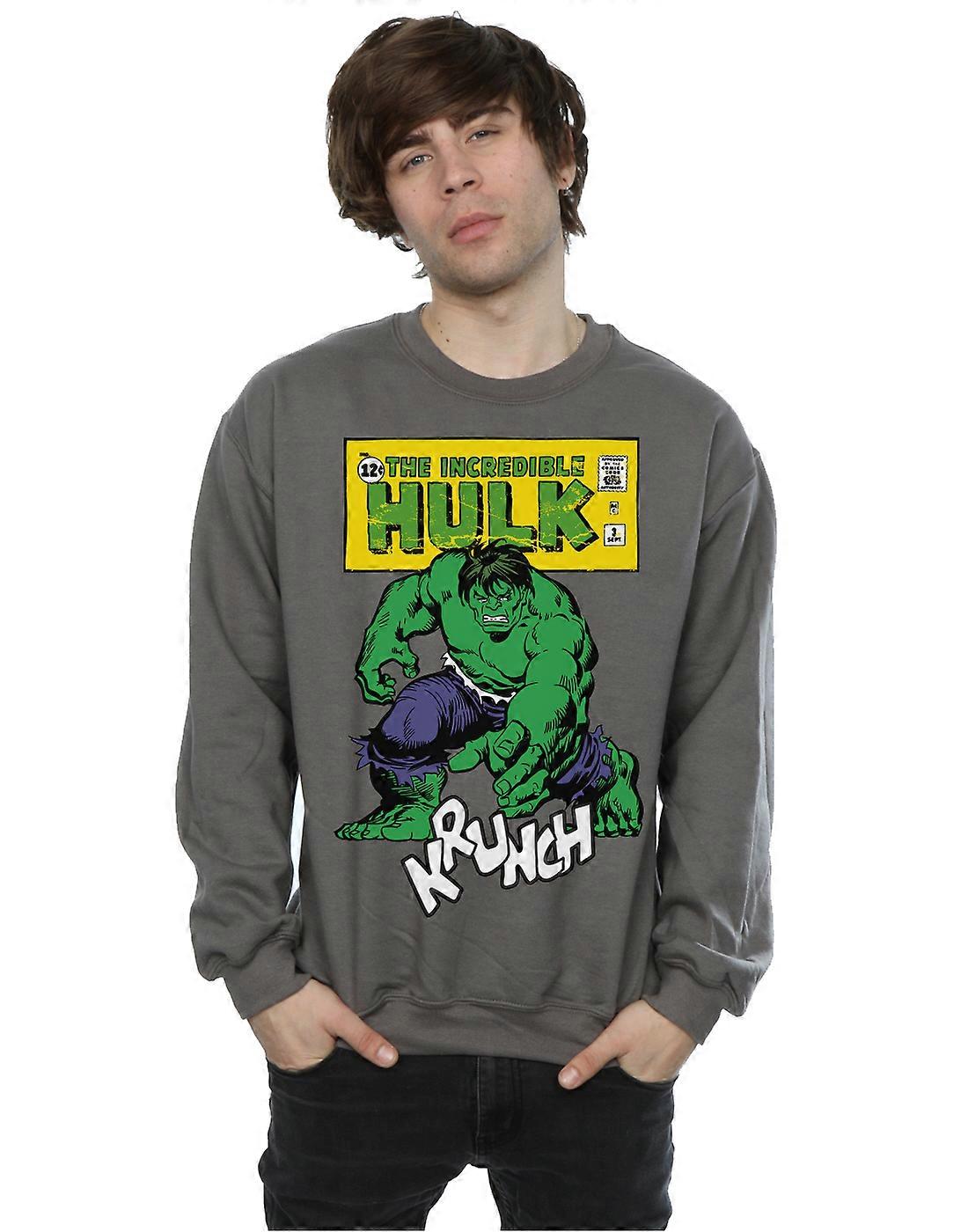 Marvel Men's Hulk Krunch Sweatshirt