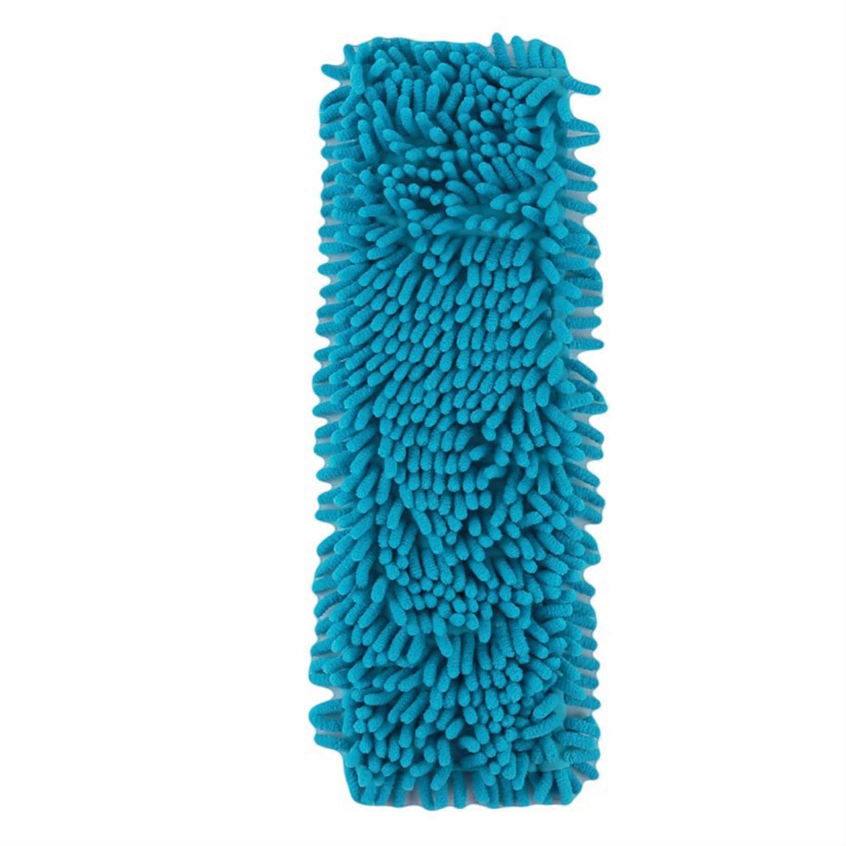 Microfiber Mop Head 40x12cm Washable Reusable Chenille Flat Pads for Floor Cleaning Replacement