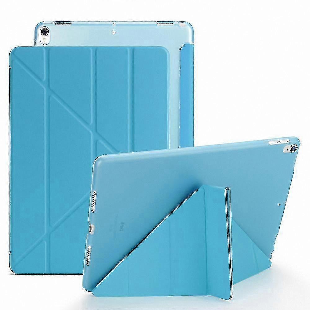 Leather Smart Case with Origami Stand for 10.5-inch Tablets (Compatible with Multiple Models)