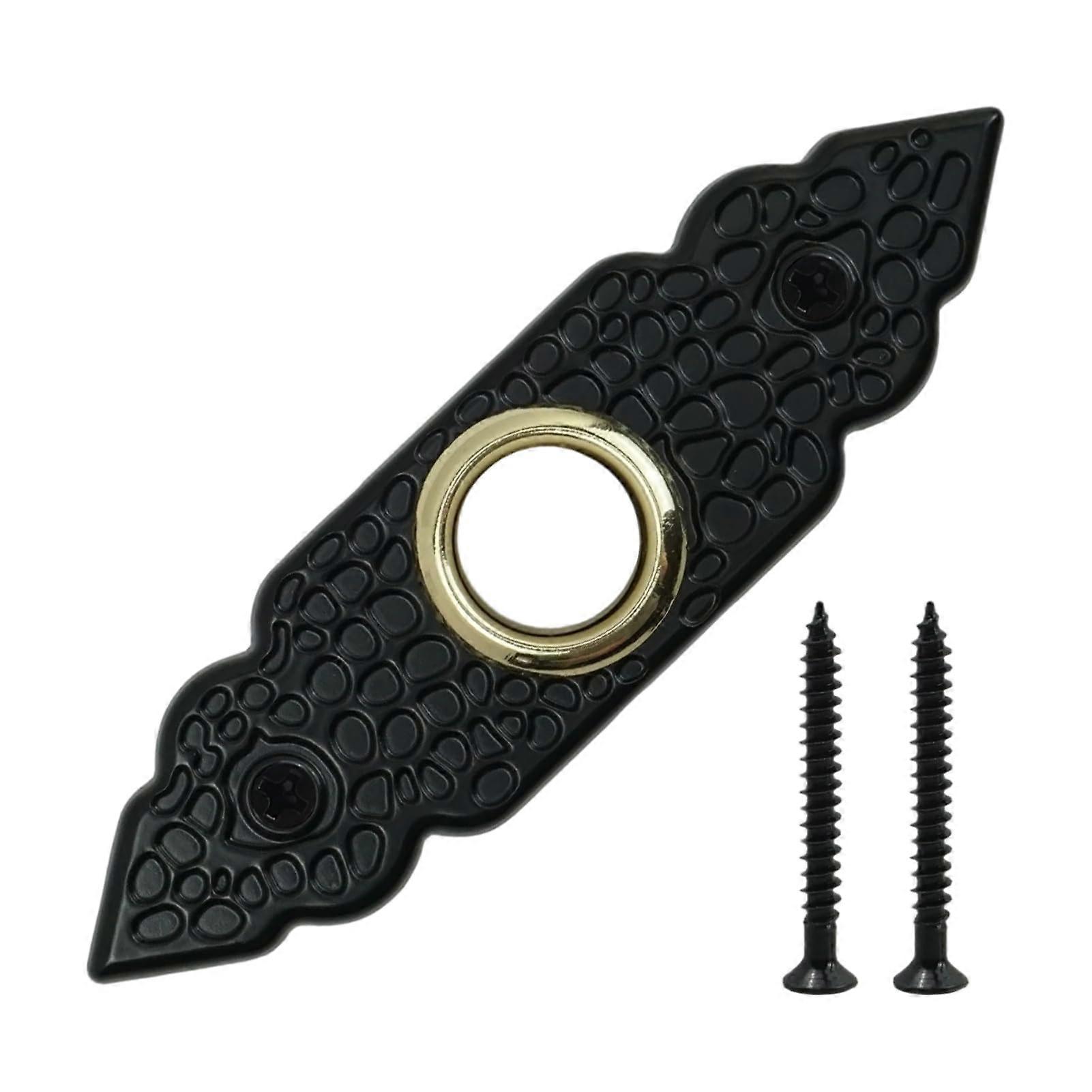 Vintage Style Wired Doorbell Button with Glow, Universal Replacement for Home and Office