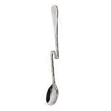 Stainless Steel Jam Spoon 19 cm Long Handle with Angled Head for Easy Scooping