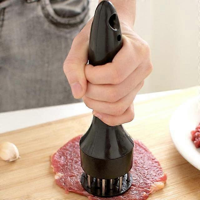 Meat Tenderizer Tool with Stainless Steel Needles for Even Tenderizing and Faster Cooking