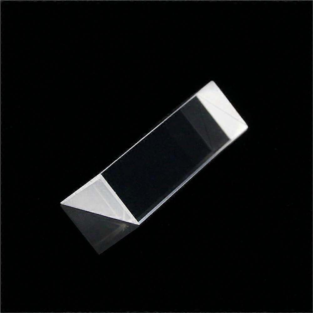 K9 Optical Glass Triangular Prism 3x5cm for Physics Light Refraction Teaching and Photography Effects