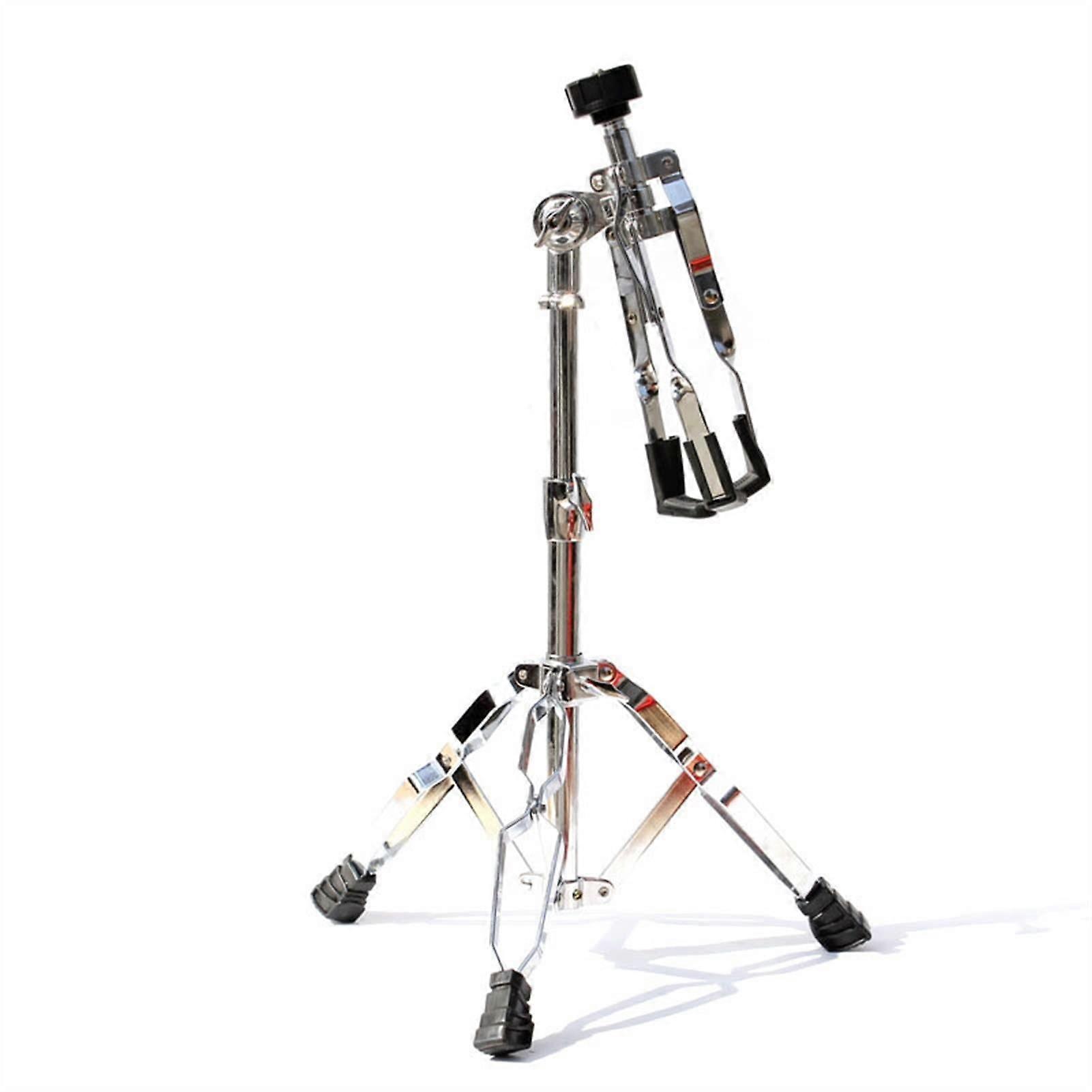 Heavy Duty Adjustable Snare Drum Stand with Stable Dual Mounting Modes for Universal Rack