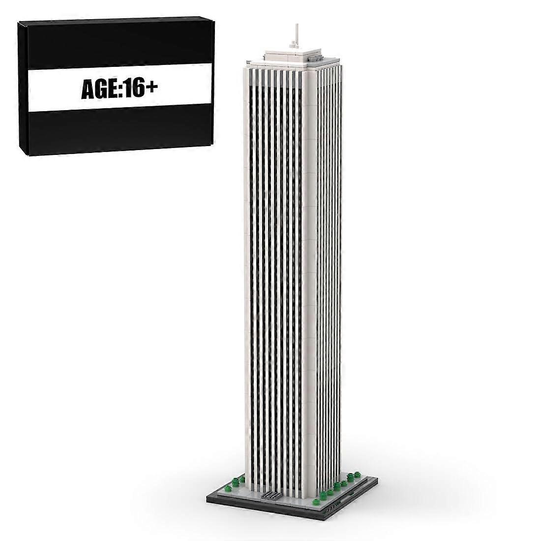Chicago Architecture Building Kit 1/800 Scale, 1926pcs Modular Blocks with Precise Landmark Detailing