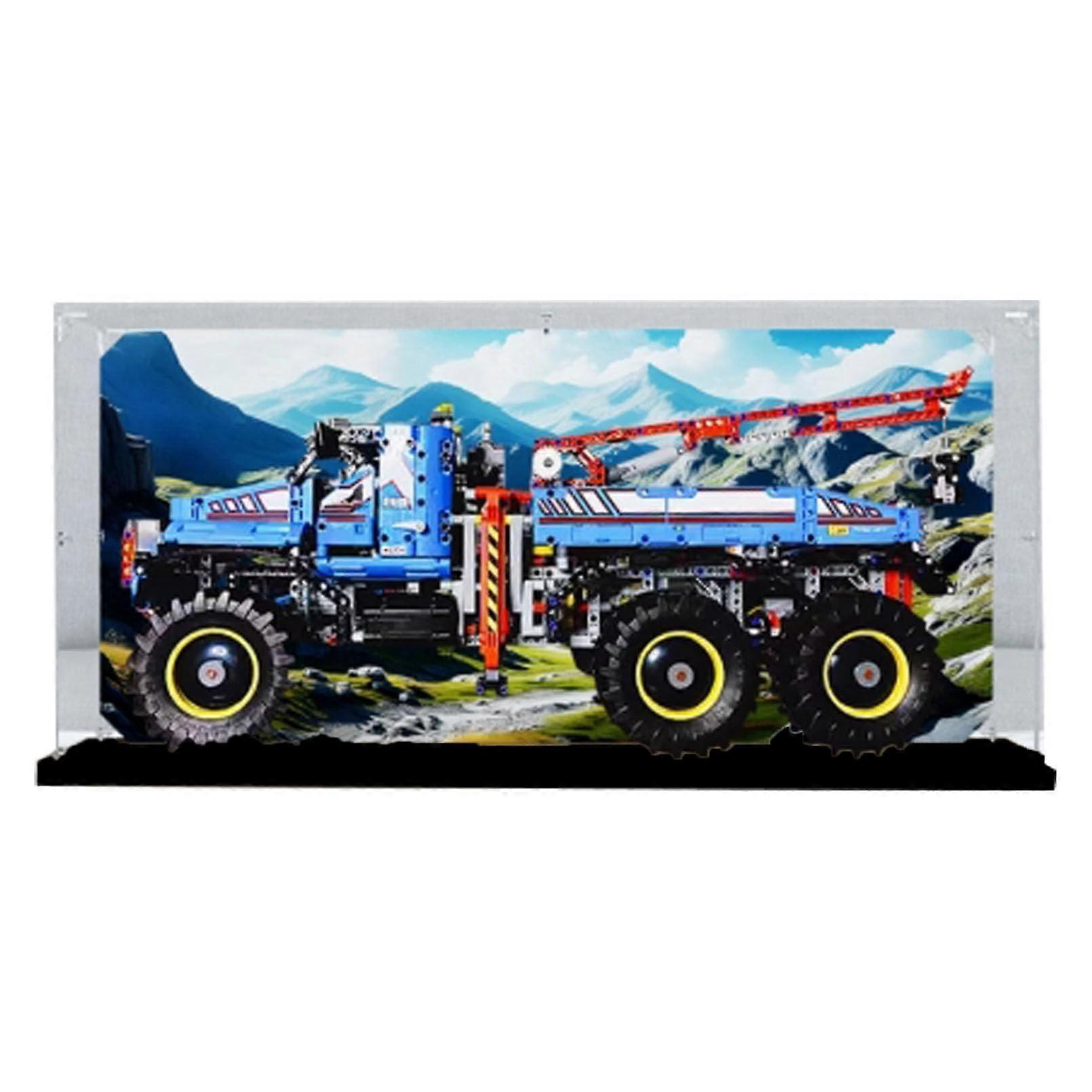 Display Case for  42070, Dustproof Clear Acrylic Showcase, Custom Size, Tool Assembly