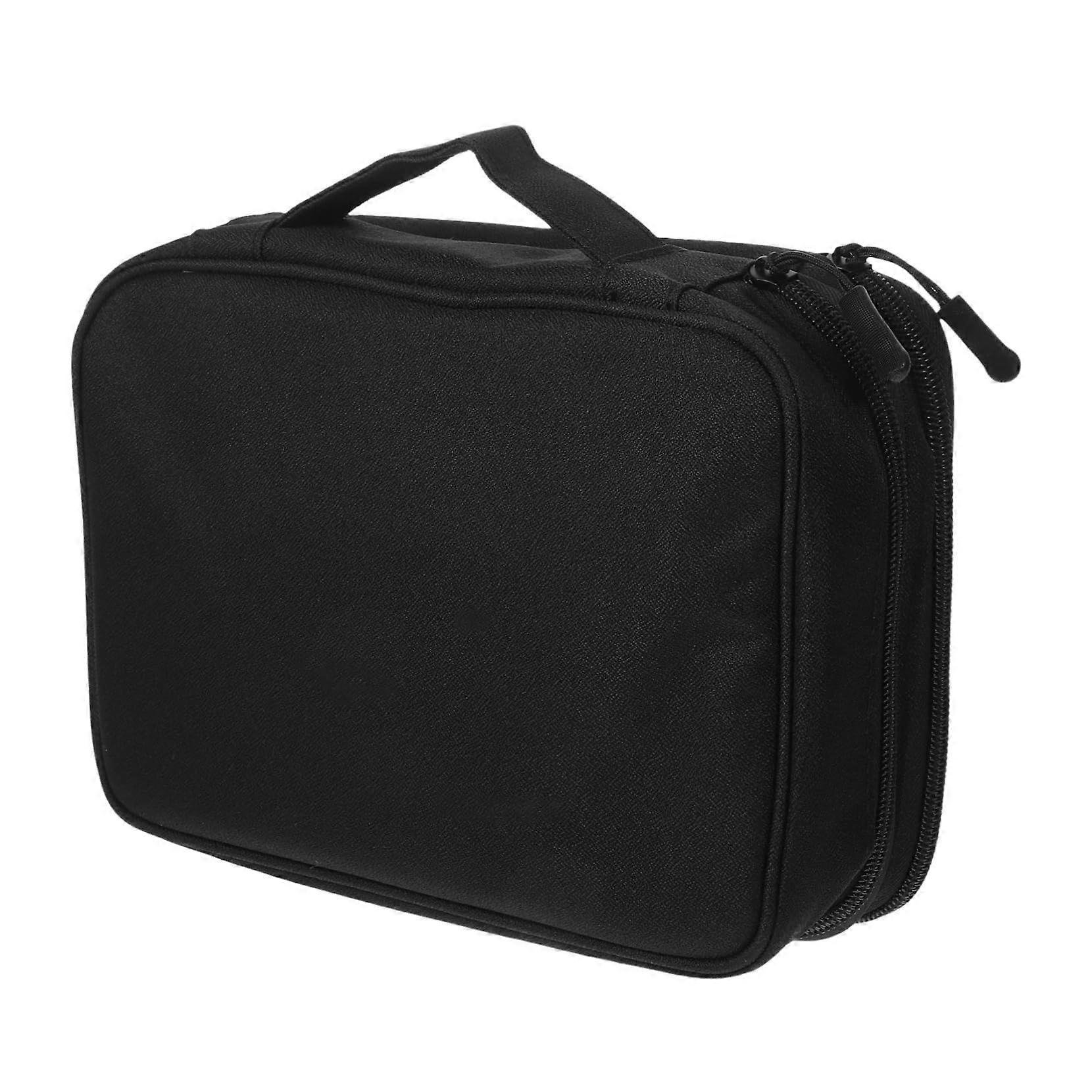Electronics Organizer Case with Zipper Closure, Compact Travel Cable and Charger Storage Bag