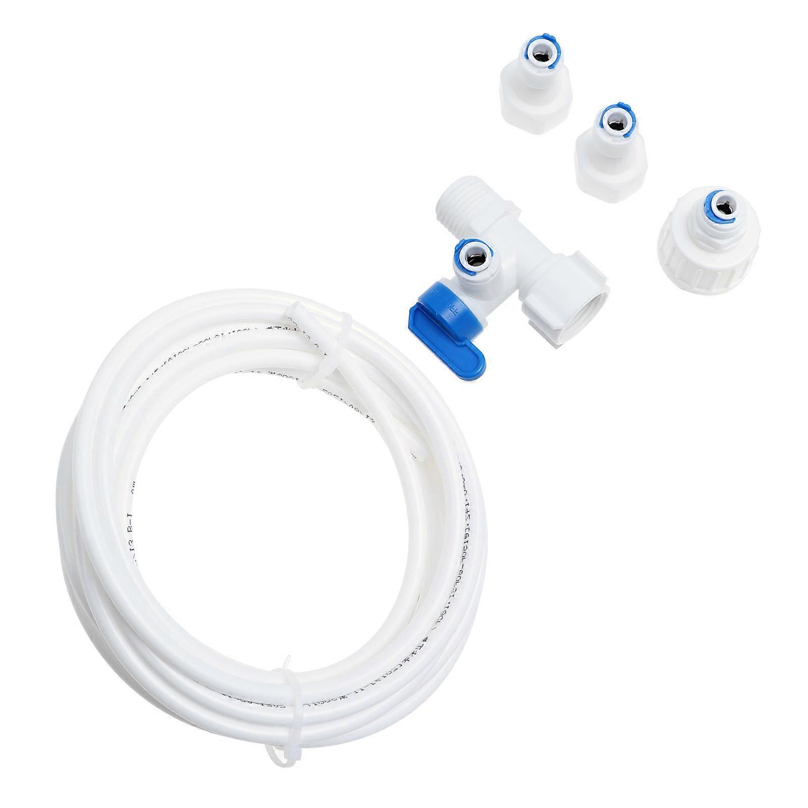 Ice Maker Water Pipe Water Line Connector Kit for Ice Maker Installation 1Set