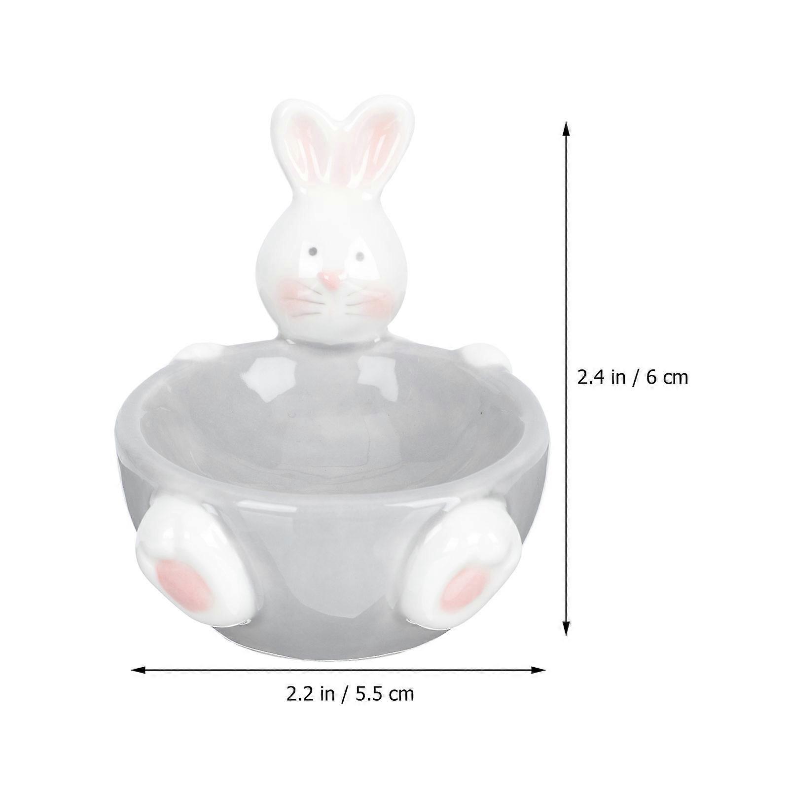 Breakfast Egg Cup for Storing Impact Resistant Ceramic Tray