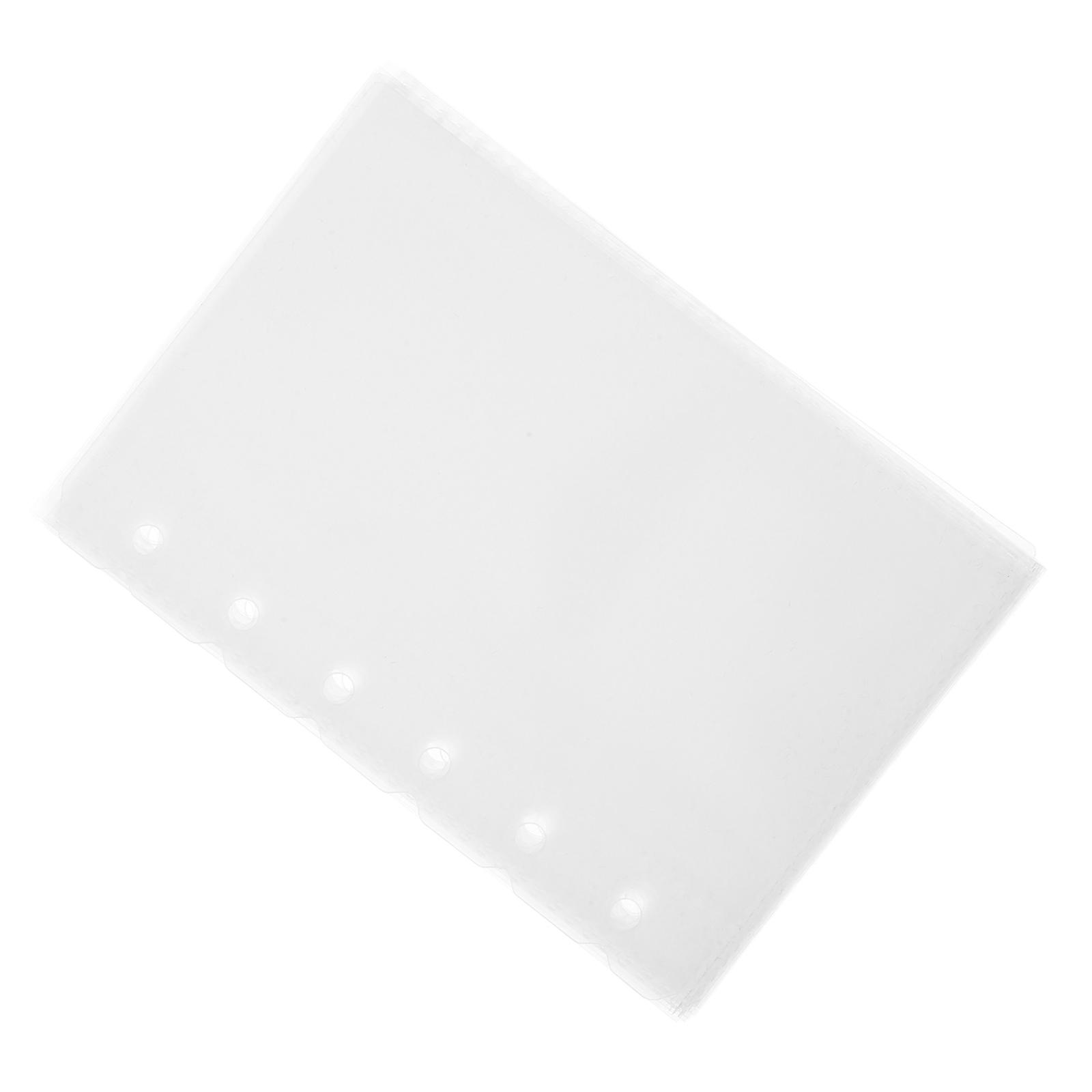 PVC Scrapbook Refill Pages with Divider for Clear 208Pcs Protectors