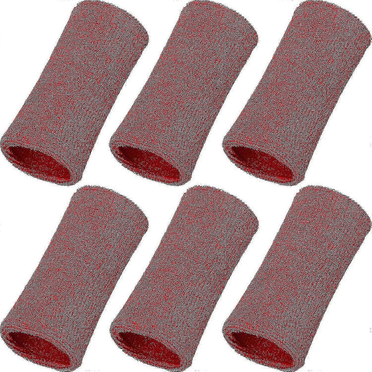 Faixas de pulso absorventes de suor de 15 cm (6 polegadas) para exercícios e corrida.