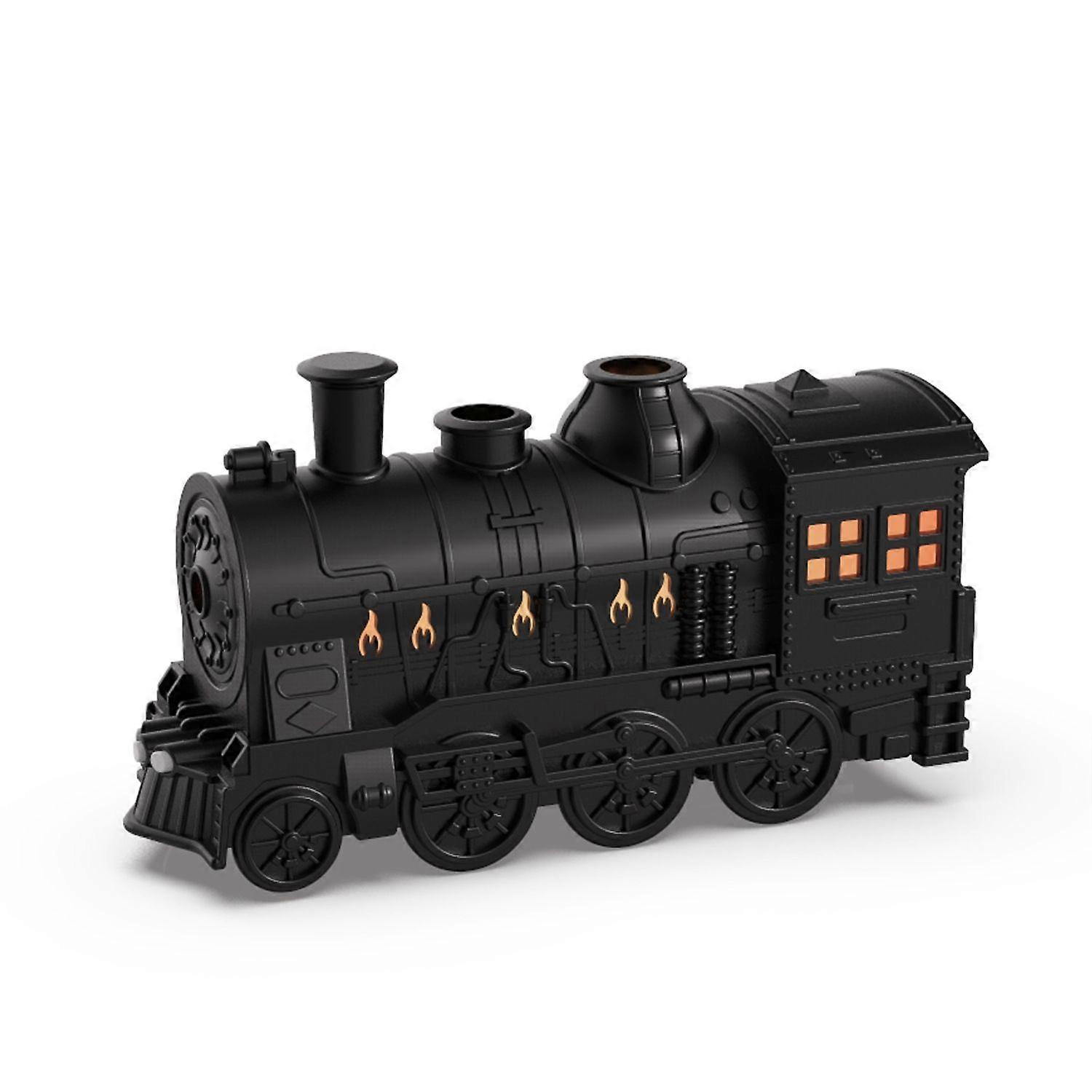00ml Small Train Essential Oil Diffuser Humidifier With Remote Control UK Plug