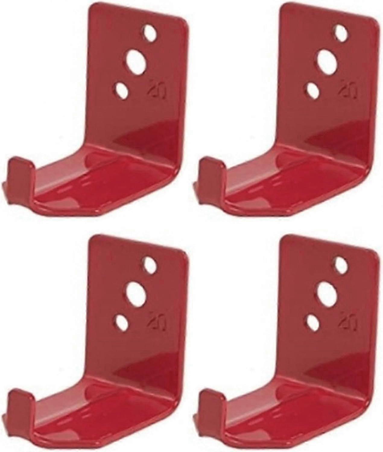 4 Pcs Fire Extinguisher Hook Wall Mount Bracket Holder Universal