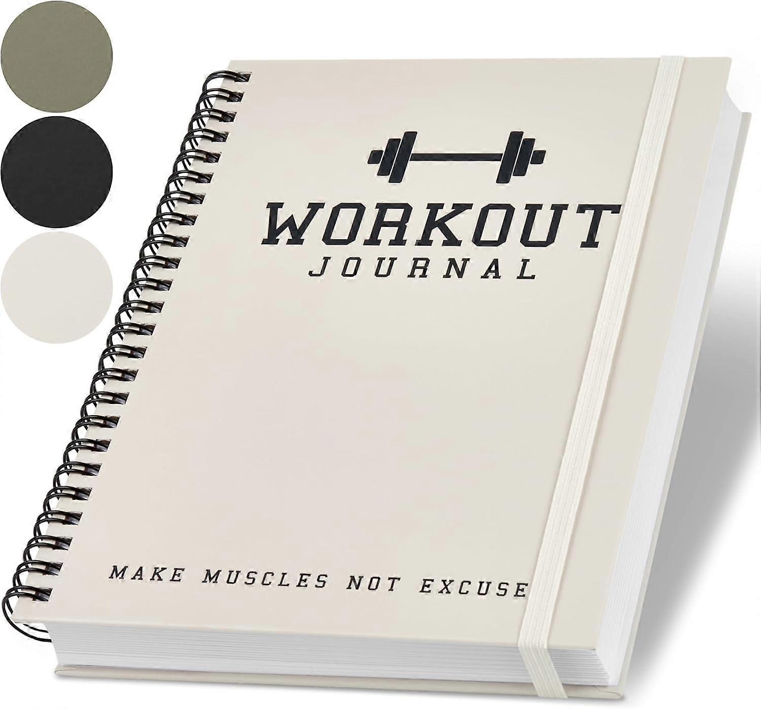 Ultimate Fitness Journal for Tracking Gym Goals – Workout Planner & Log Book for Men/Women – Calendar, Nutrition & Progress Tracker