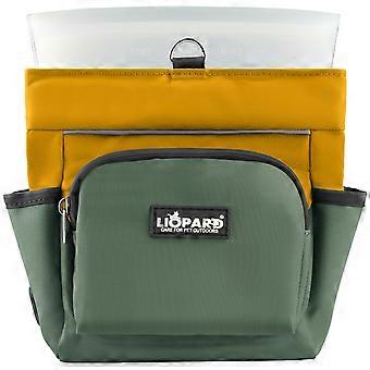 / Dog Treat Bag compatible with Training Walking Portable Pet Snack Pouch with Waist Belt Durable Waterproof