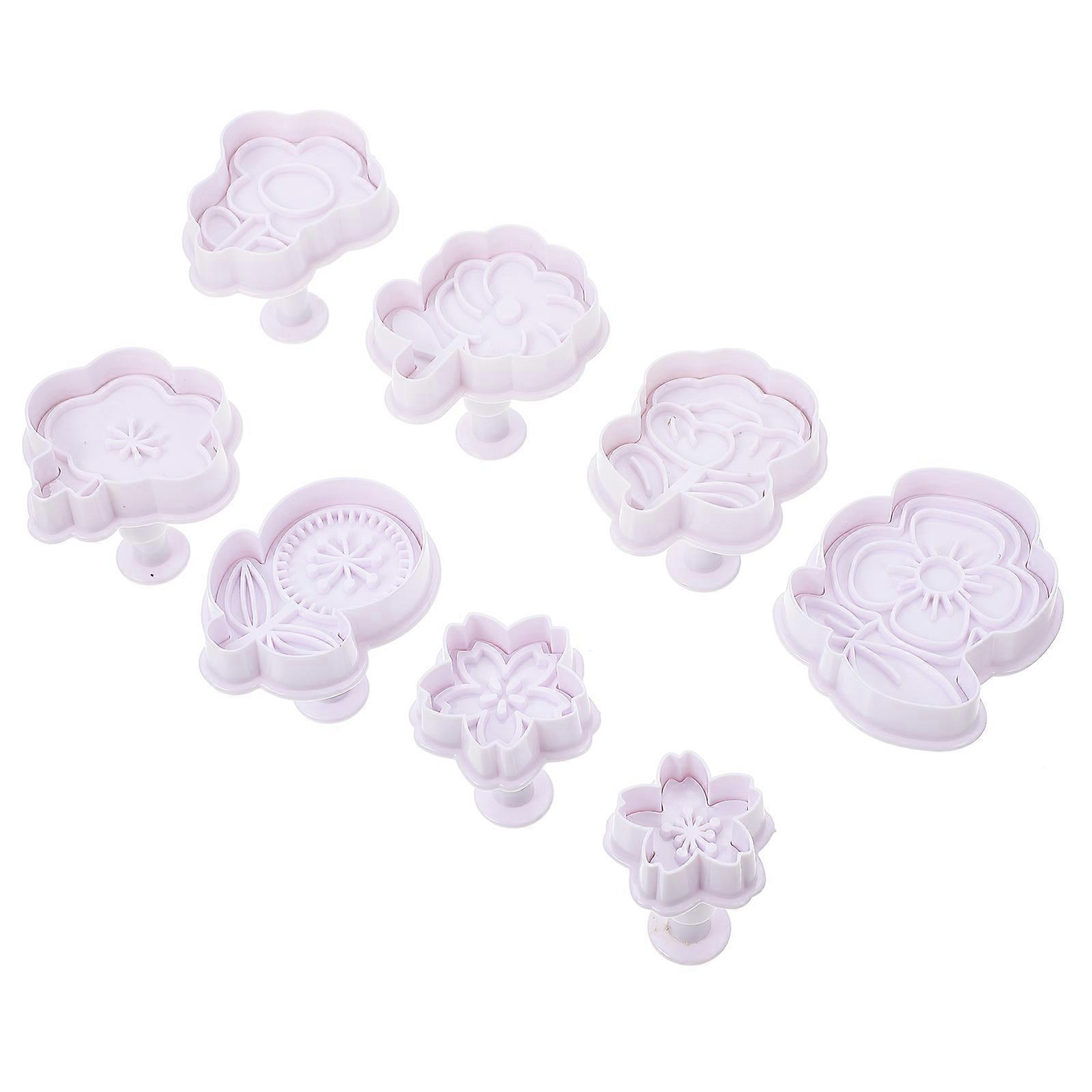 Creative Biscuit Baking Molds 8Pcs Cookie Molds for Baking Use