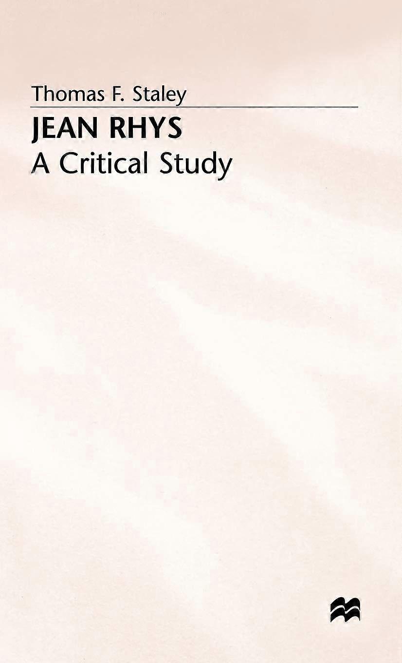 Jean rhys a critical study