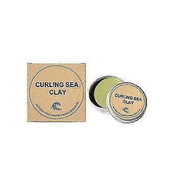 Argila Modeladora de Cachos Marinha - Fixação Forte e Baixo Brilho, Ingredientes Naturais 70g - Cachos, Textura e Volume para Todos os Tipos de Cabelo