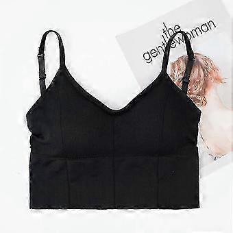 Women Sexy Crop Tops Tube Top Female Streetwear Sleeveless Camis Seamless Sports Lingerie Tee Bra Crop Top Bandeau Top Tank