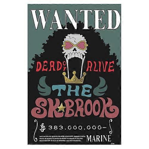 One Piece Wanted Brook Poster